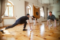 Picture of Taoist yoga 'Qigong' for two