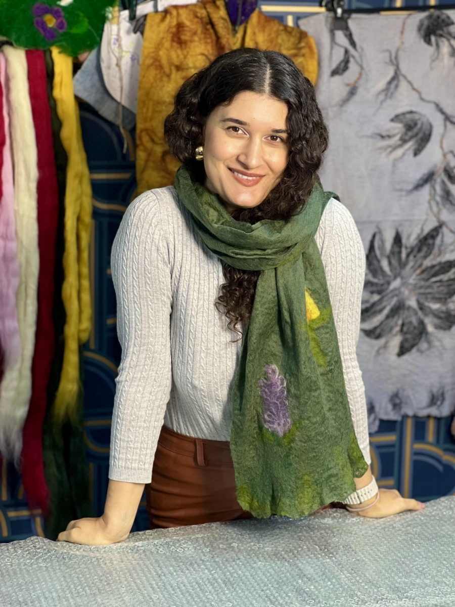 Picture of Felt scarf master class