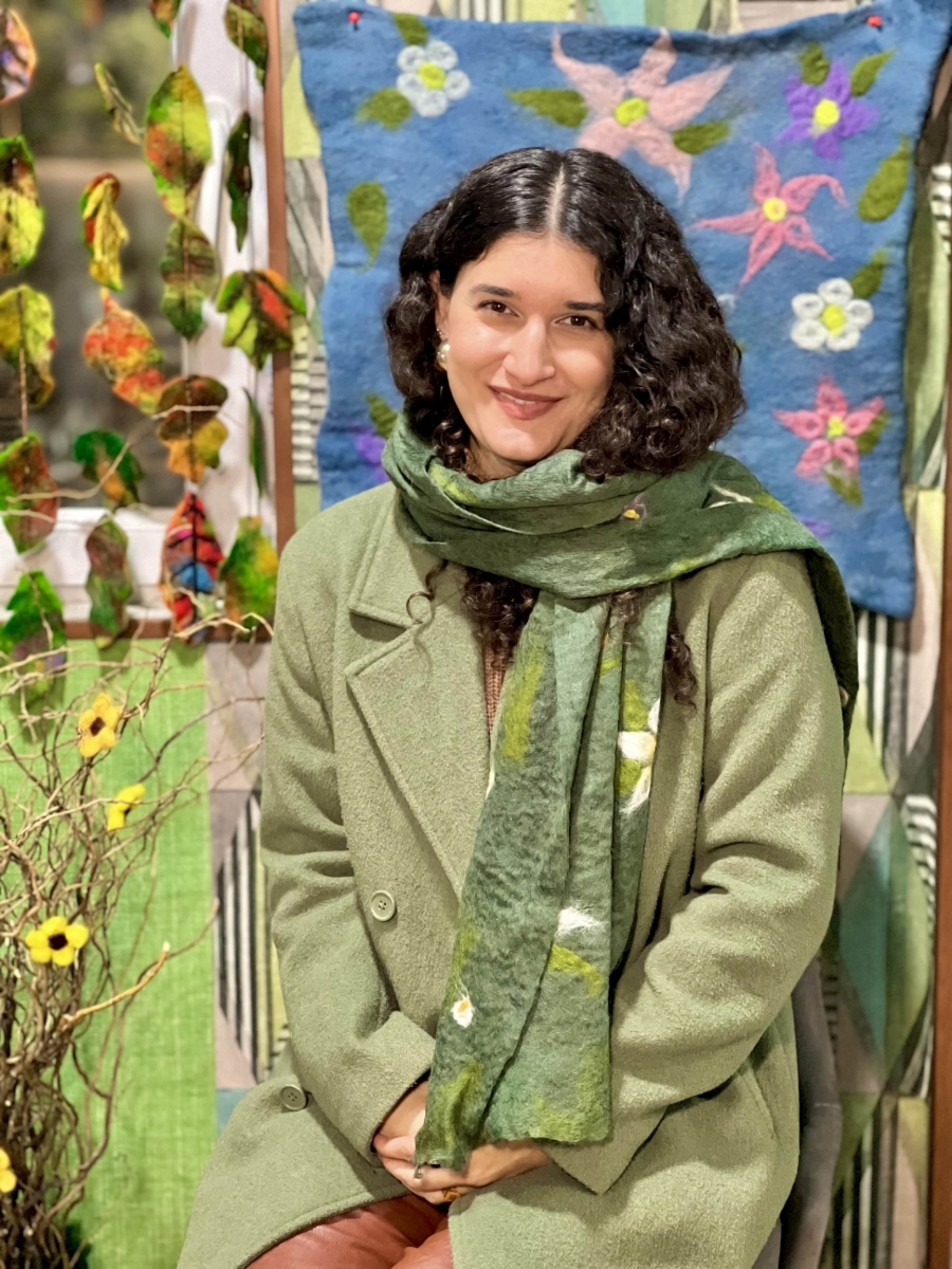 Picture of Felt scarf master class