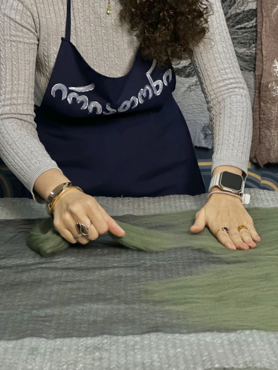 Picture of Felt scarf master class