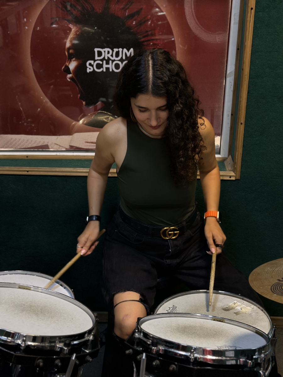 Picture of Drum lesson + Drum therapy - for two